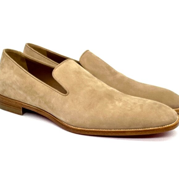 Christian Louboutin DANNY FLEX FLAT Mens Venetian Nubuck Loafers Shoes main image 10